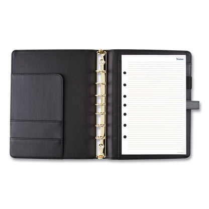 AT-A-GLANCE Buckle Closure Planner/Organizer Starter Set, 8.5 x 5.5, Black Cover, 12-Month (Jan to Dec): Undated