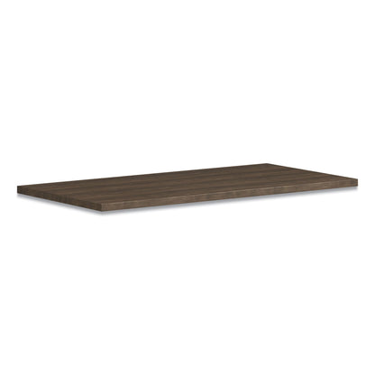 HON Coze Worksurface, Rectangular, 48w x 24d, Florence Walnut