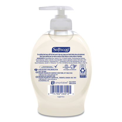 Softsoap Moisturizing Hand Soap, Aloe, 7.5 oz Bottle, 6/Carton