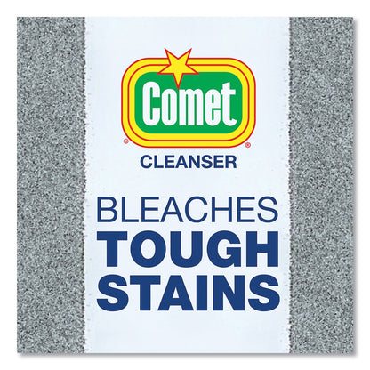 Comet Deodorizing Cleanser with Bleach, Powder, 21 oz Canister, 24/Carton