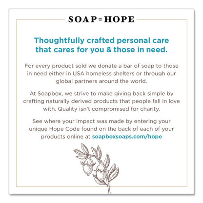 Soapbox 70% Alcohol Scented Gel Hand Sanitizer, 4 oz Flip-Top Bottle, Citrus Scent, 24/Carton