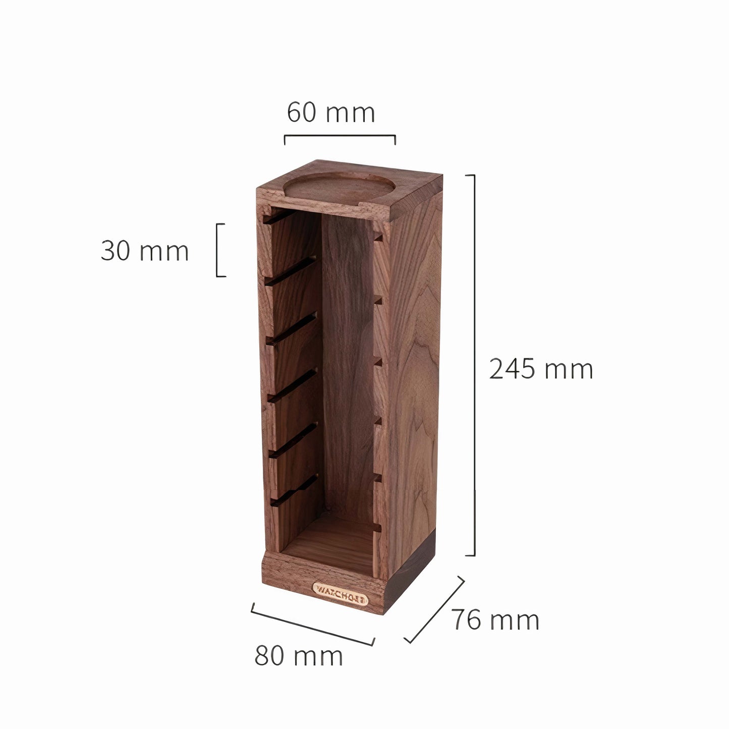 Walnut Filter Baskets Storage