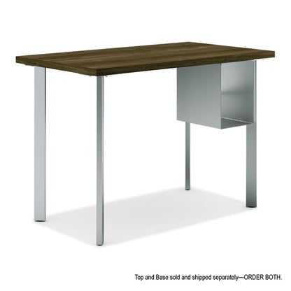 HON Coze Worksurface, Rectangular, 42w x 24d, Florence Walnut