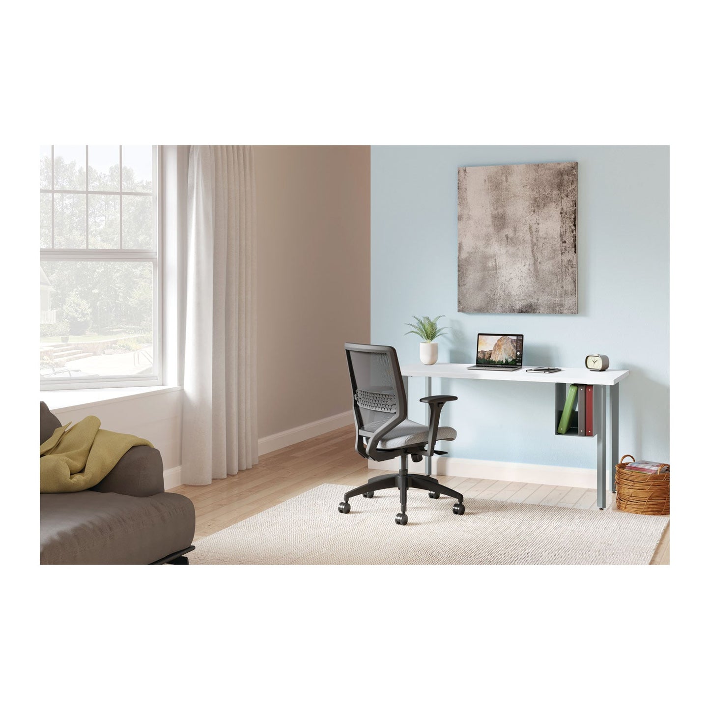 HON Coze Worksurface, Rectangular, 48w x 24d, Designer White