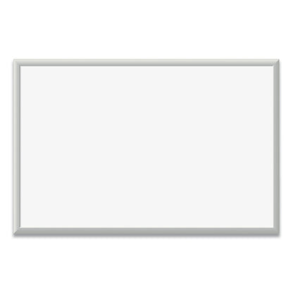 U Brands Magnetic Dry Erase Board with Aluminum Frame, 36 x 24, White Surface, Silver Frame