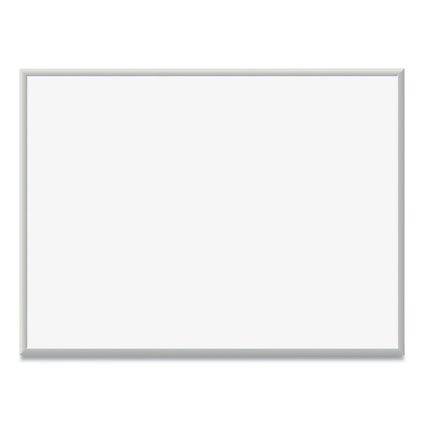 U Brands Magnetic Dry Erase Board with Aluminum Frame, 48 x 36, White Surface, Silver Frame