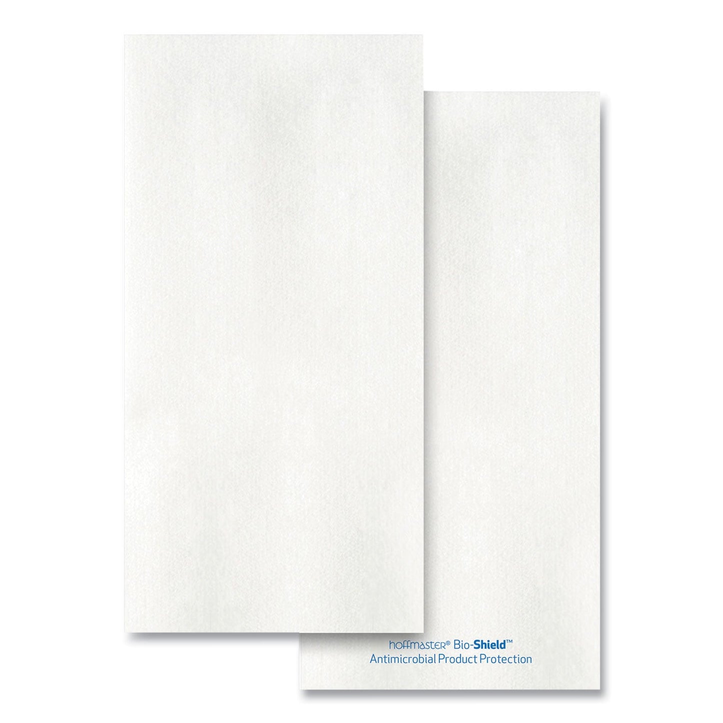 Hoffmaster Bio-shield Dinner Napkins, 1-Ply, 17 x 17, 4.25 x 8.5 Folded, White, 300/Carton