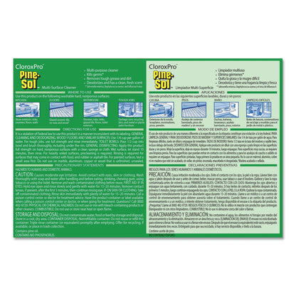 Pine-Sol Multi-Surface Cleaner Disinfectant, Pine, 144oz Bottle