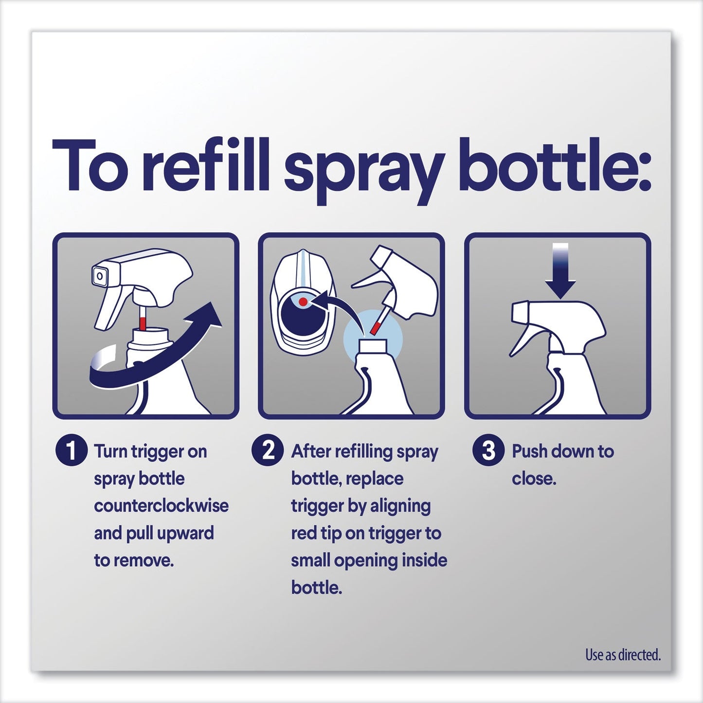 Clorox Bleach Foamer Bathroom Spray, Original, 30 oz Spray Bottle, 9/Carton