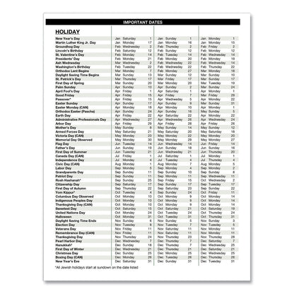 House of Doolittle Eight-Person Group Practice Daily Appointment Book, 11 x 8.5, Black Cover, 12-Month (Jan to Dec): 2023