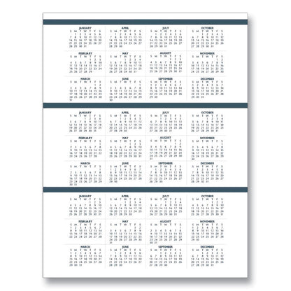 House of Doolittle Monthly Hard Cover Planner, 11 x 8.5, Black Cover, 24-Month (Jan to Dec): 2023 to 2024