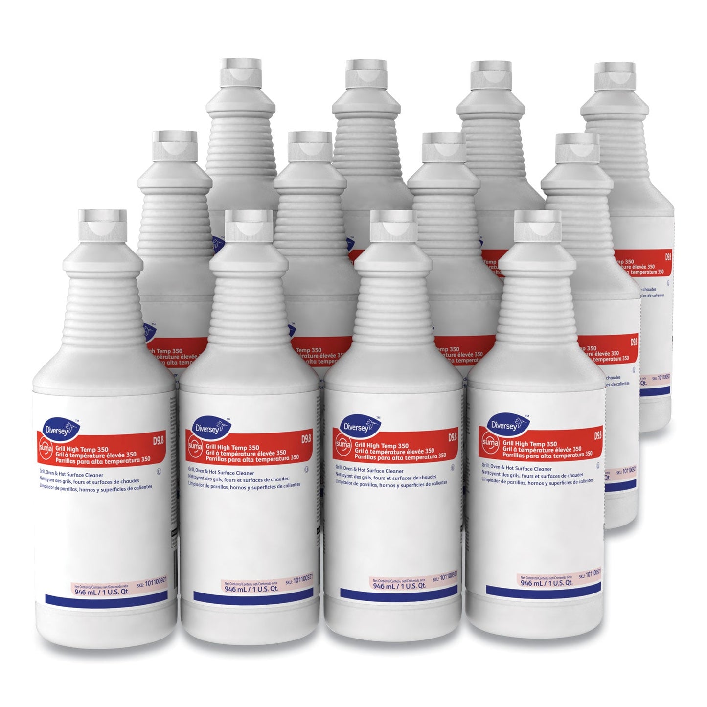 Diversey Suma Grill D9, 32 oz Bottle, 12/Carton