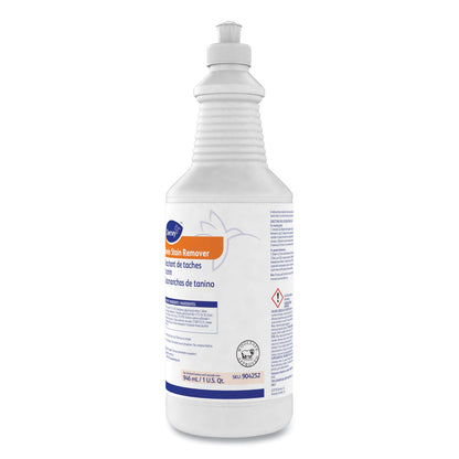 Diversey Tannin Stain Remover, 32 oz Bottle, Fruity, 6/CT