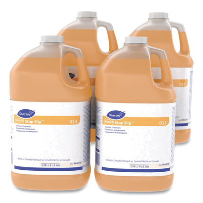 Diversey Suma Stop Slip Traction Treatment, Unscented, 1 gal Bottle, 4/Carton