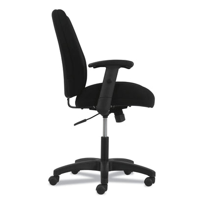 HON Network Mid-Back Task Chair, Supports Up to 250 lb, 18.3" to 22.8" Seat Height, Black