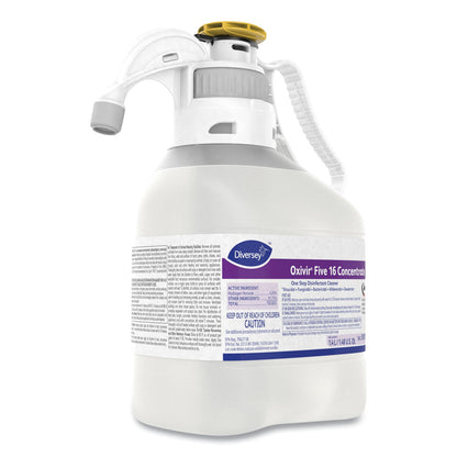Diversey Oxivir Five 16 Concentrate One Step Disinfectant Cleaner, Liquid, 1.4 L, 2/CT