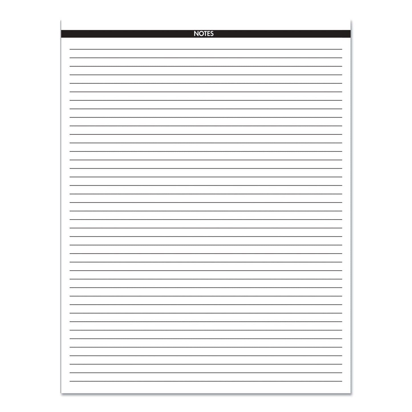 House of Doolittle Black-on-White Photo Weekly Appointment Book, Landscapes Photography, 11 x 8.5, Black Cover, 12-Month (Jan to Dec): 2023