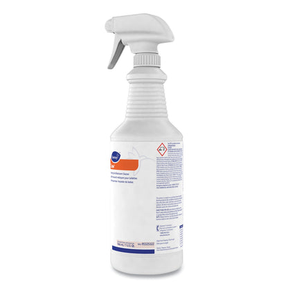 Diversey Foaming Acid Restroom Cleaner, Fresh Scent, 32 oz Spray Bottle, 12/Carton