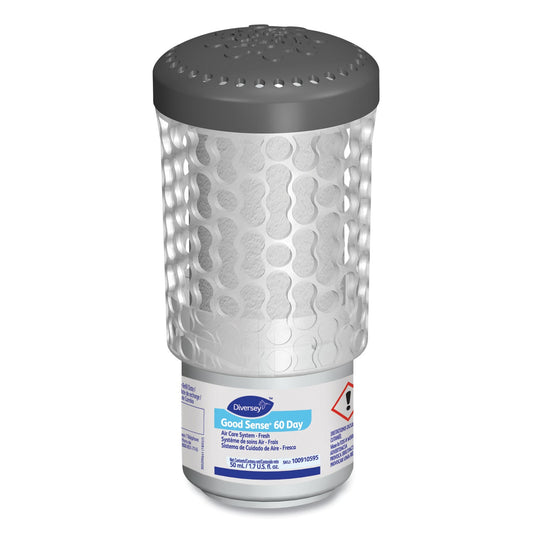 Diversey Good Sense 60-Day Air Care System, Fresh Scent, 1.7 oz, 6/Carton