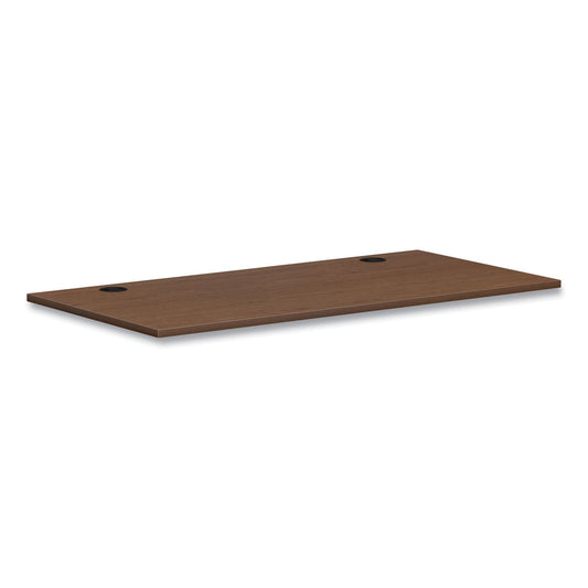 HON Mod Worksurface, Rectangular, 60w x 30d, Sepia Walnut