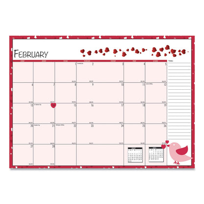 House of Doolittle Seasonal Monthly Planner, Seasonal Artwork, 10 x 7, Light Blue Cover, 12-Month (July to June): 2022 to 2023