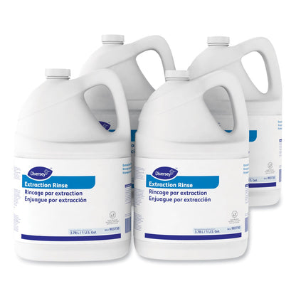 Diversey Carpet Extraction Rinse, Floral Scent, 1 gal Bottle, 4/Carton