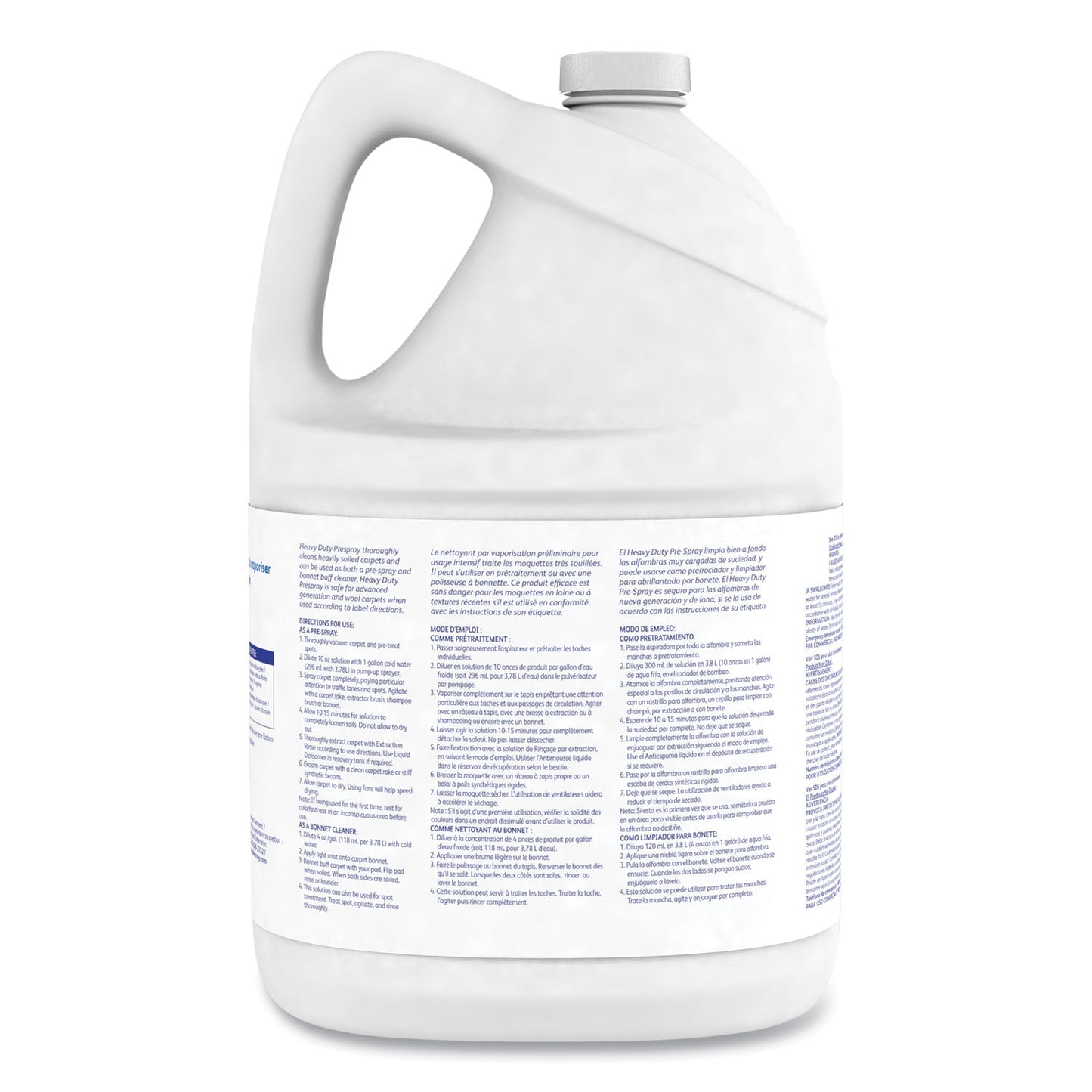 Diversey Carpet Cleanser Heavy-Duty Prespray, Fruity Scent, 1 gal Bottle, 4/Carton