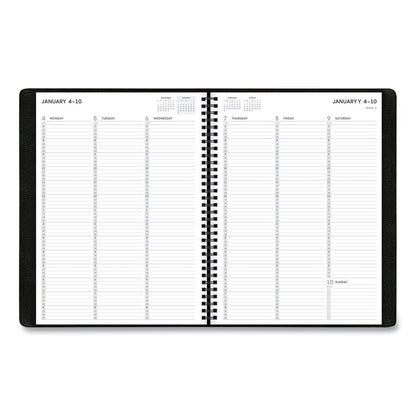 Blue Sky Aligned Weekly Appointment Planner, 11 x 8.25, Black Cover, 12-Month (Jan to Dec): 2023