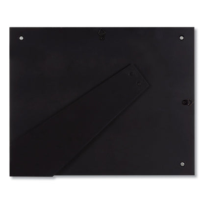DAX Award Plaque, Wood/Acrylic Frame, Up to 8.5 x 11, Black
