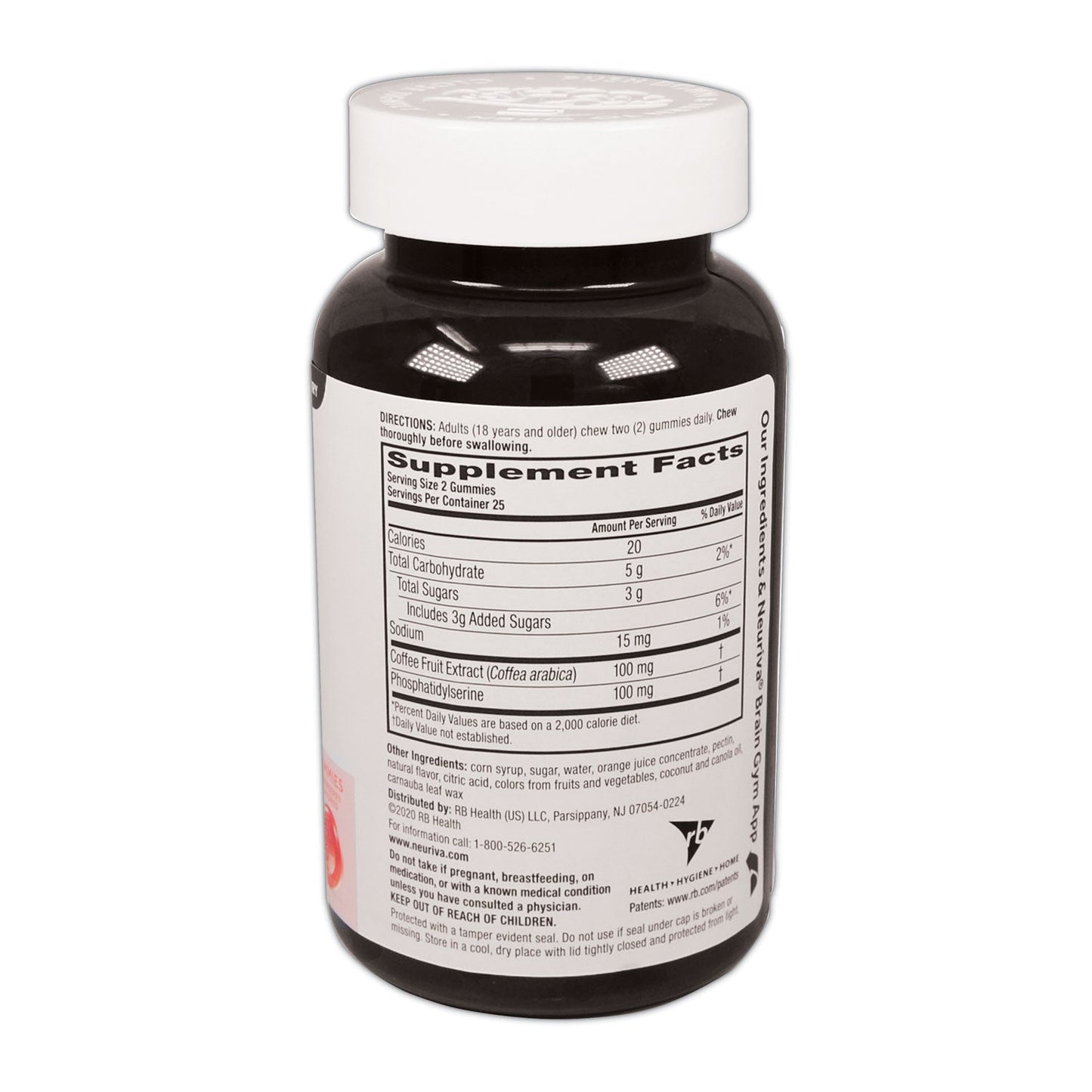 Neuriva Brain Performance Gummies, 50 Count