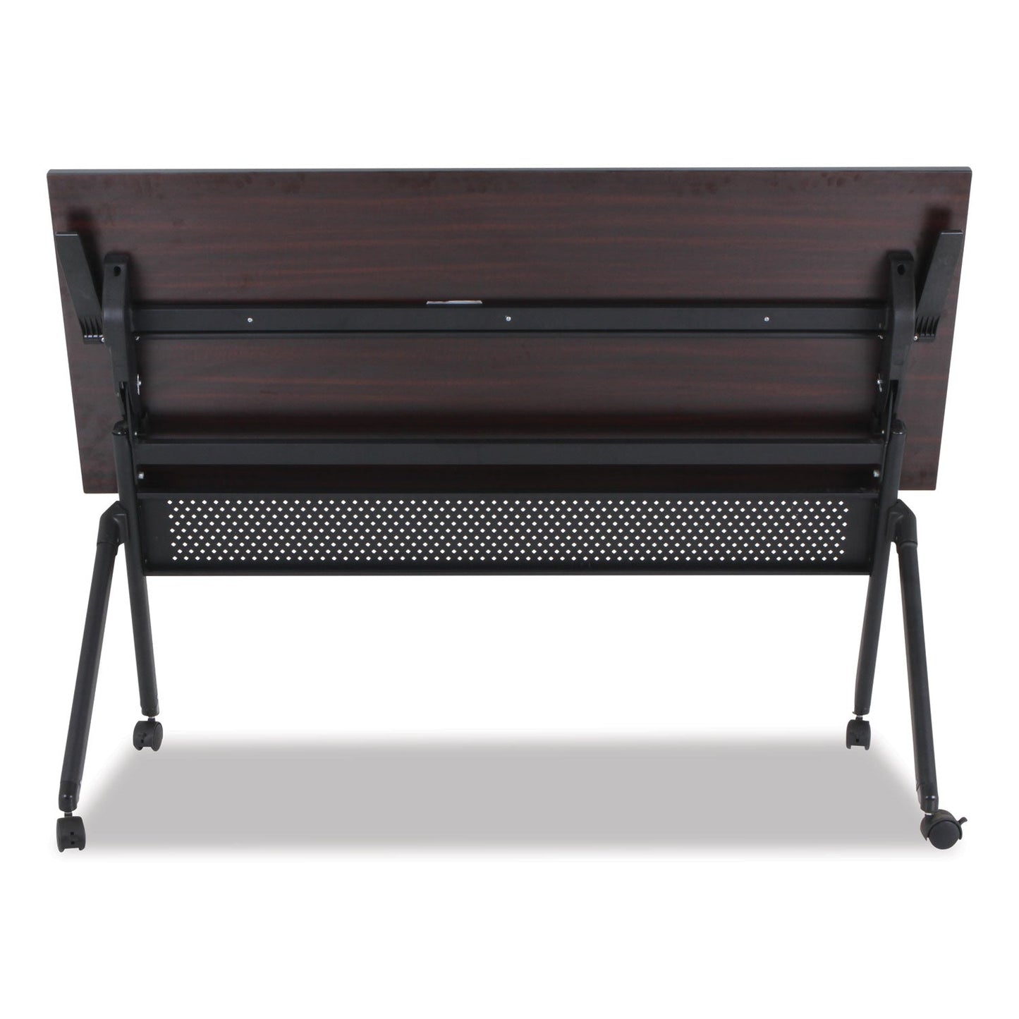 Alera Reversible Laminate Table Top, Rectangular, 59.5w x 23.63,Medium Cherry/Mahogany