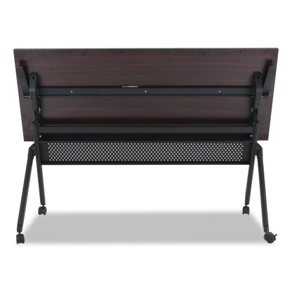 Alera Reversible Laminate Table Top, Rectangular, 59.5w x 23.63,Medium Cherry/Mahogany