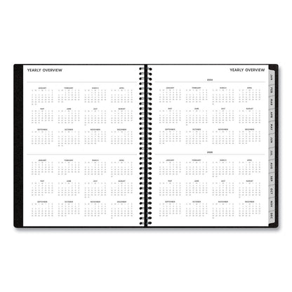 Blue Sky Aligned Weekly/Monthly Appointment Planner, 11 x 8.25, Black Cover, 12-Month (Jan to Dec): 2023