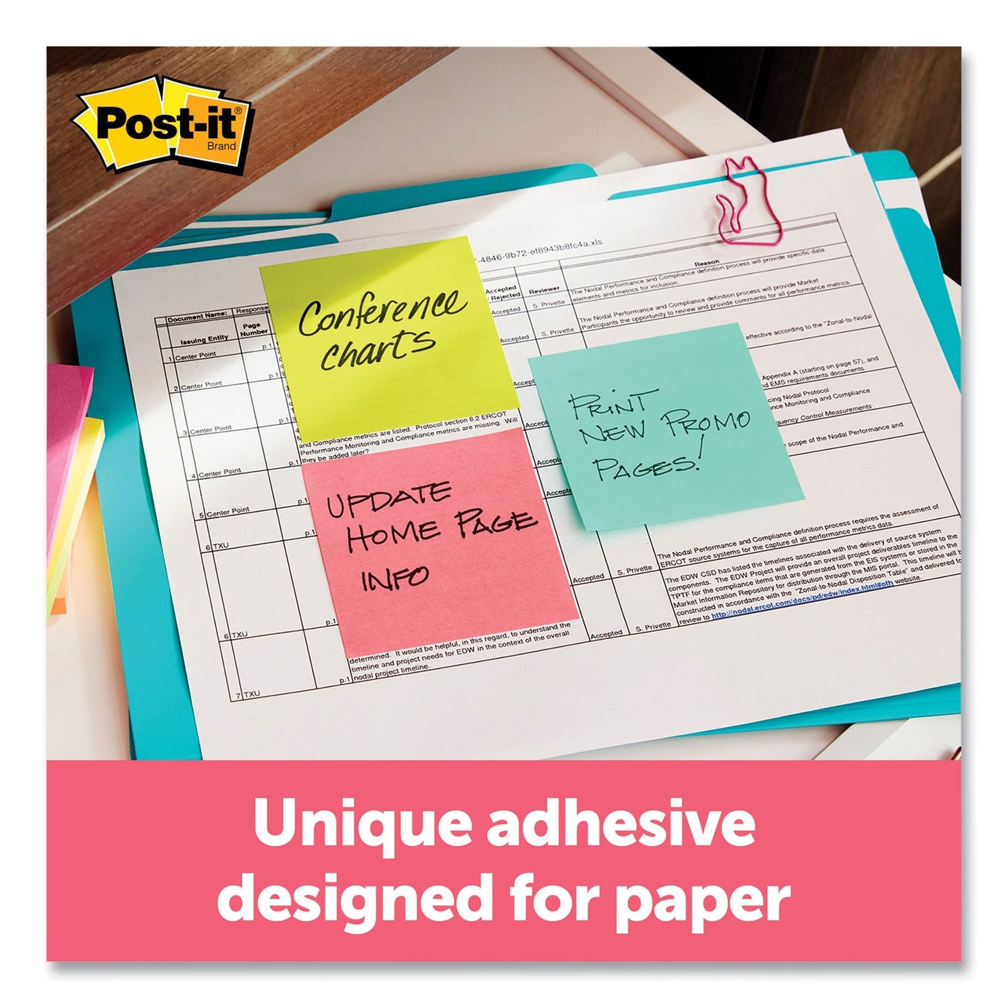 Post-it Original Pop-up Refill Cabinet Pack, 3" x 3", Poptimistic Collection Colors, 100 Sheets/Pad, 18 Pads/Pack