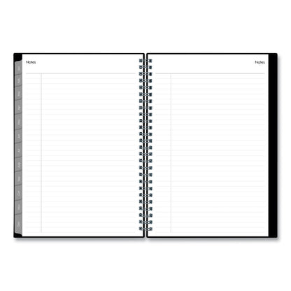 Blue Sky Enterprise Monthly Planner, Enterprise Formatting, 11.88 x 7.88, Black Cover, 12-Month (Jan to Dec): 2023