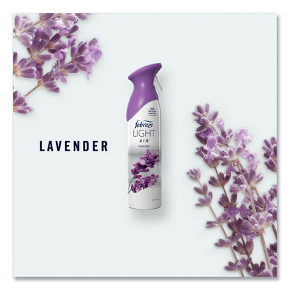 Febreze AIR, Lavender, 8.8 oz Aerosol Spray, 6/Carton