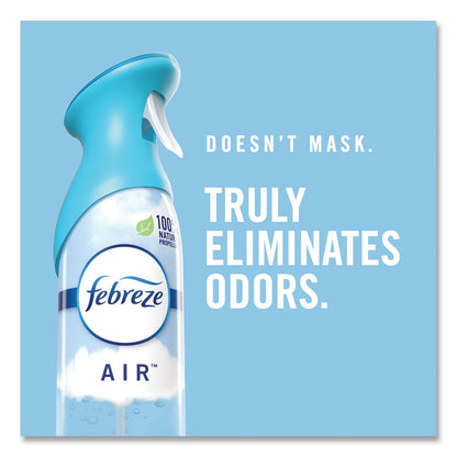 Febreze AIR, Linen and Sky, 8.8 oz Aerosol Spray, 2/Pack