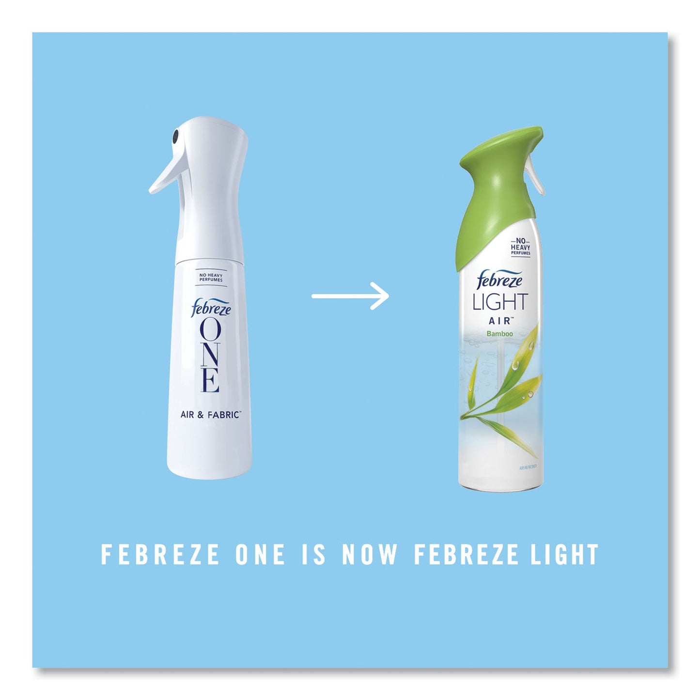 Febreze AIR, Bamboo, 8.8 oz Aerosol Spray, 6/Carton