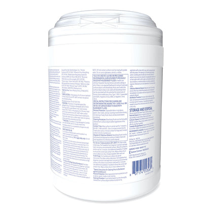 Diversey Oxivir TB Disinfectant Wipes, 6 x 6.9, Characteristic Scent, White, 160/Canister, 4 Canisters/Carton