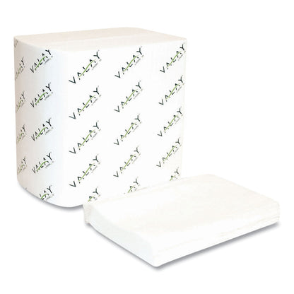 Morcon Tissue Valay Interfolded Napkins, 2-Ply, 6.5 x 8.25, White, 500/Pack, 12 Packs/Carton