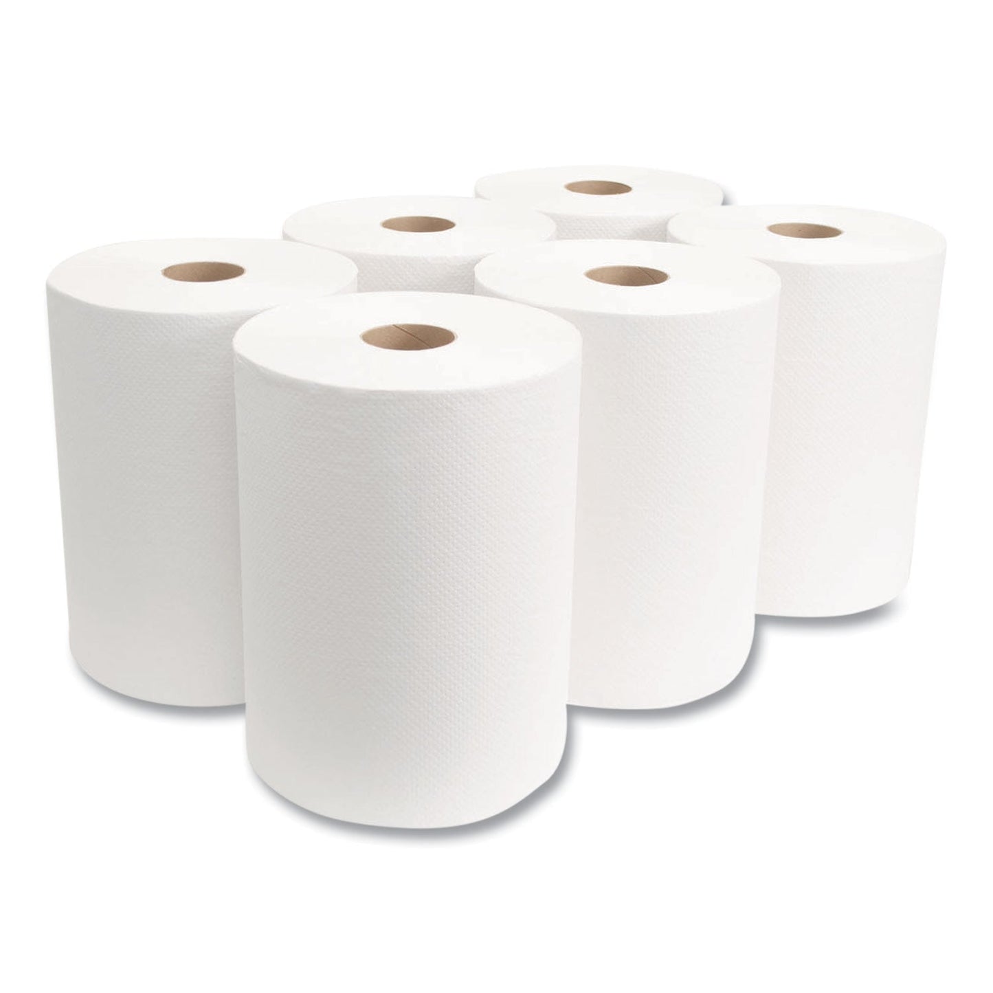 Morcon Tissue 10 Inch Roll Towels, 1-Ply, 10" x 800 ft, White, 6 Rolls/Carton