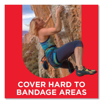 BAND-AID Antibiotic Adhesive Bandages, Assorted Sizes, 20/Box