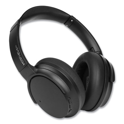 Morpheus 360 ECLIPSE 360 ANC Wireless Noise Cancelling Headphones, 4 ft Cord, Black