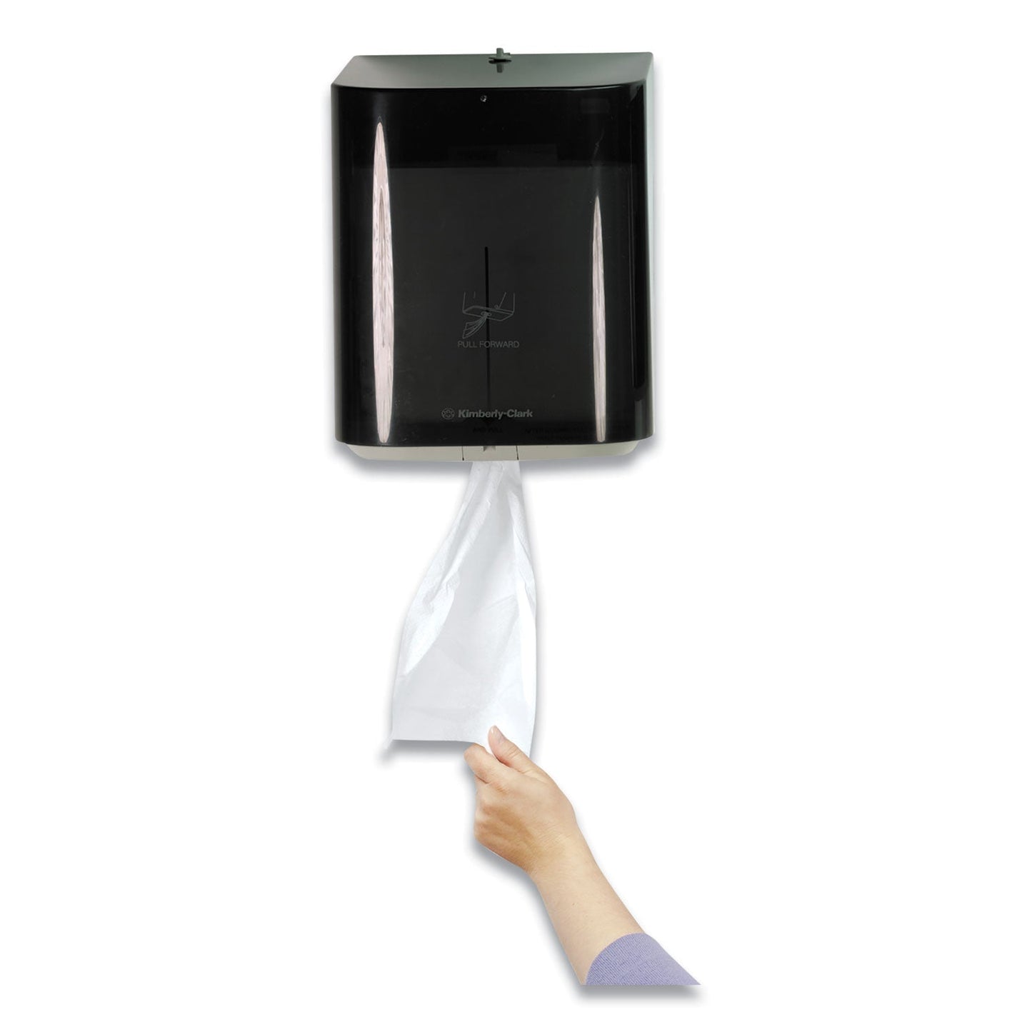 Kimberly-Clark Professional* In-Sight Sr. Center Pull Dispenser, 10.65 x 10 x 12.5, Smoke