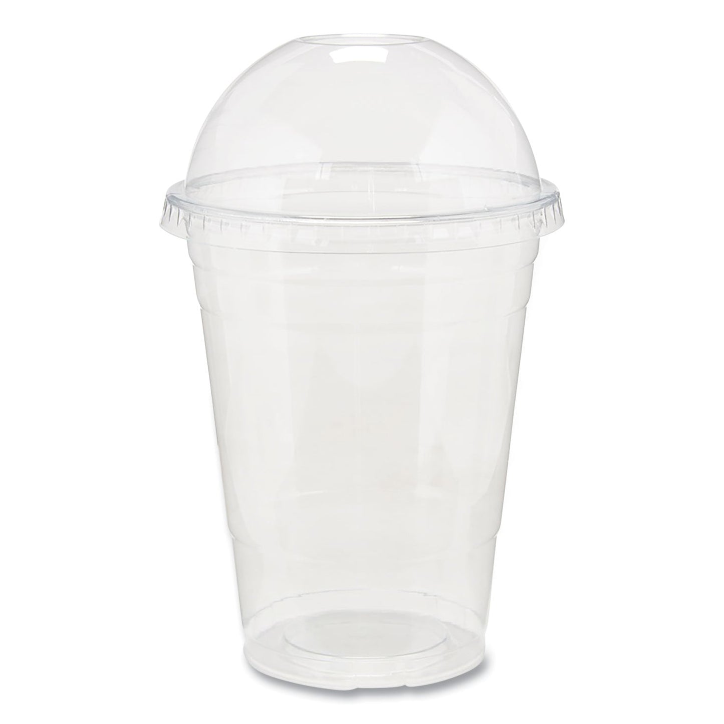 Dixie Clear Plastic PETE Cups, 16 oz, 25/Sleeve, 20 Sleeves/Carton