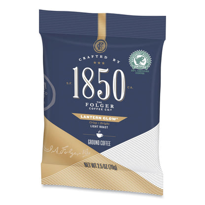 1850 Coffee Fraction Packs, Lantern Glow, Light Roast, 2.5 oz Pack, 24 Packs/Carton
