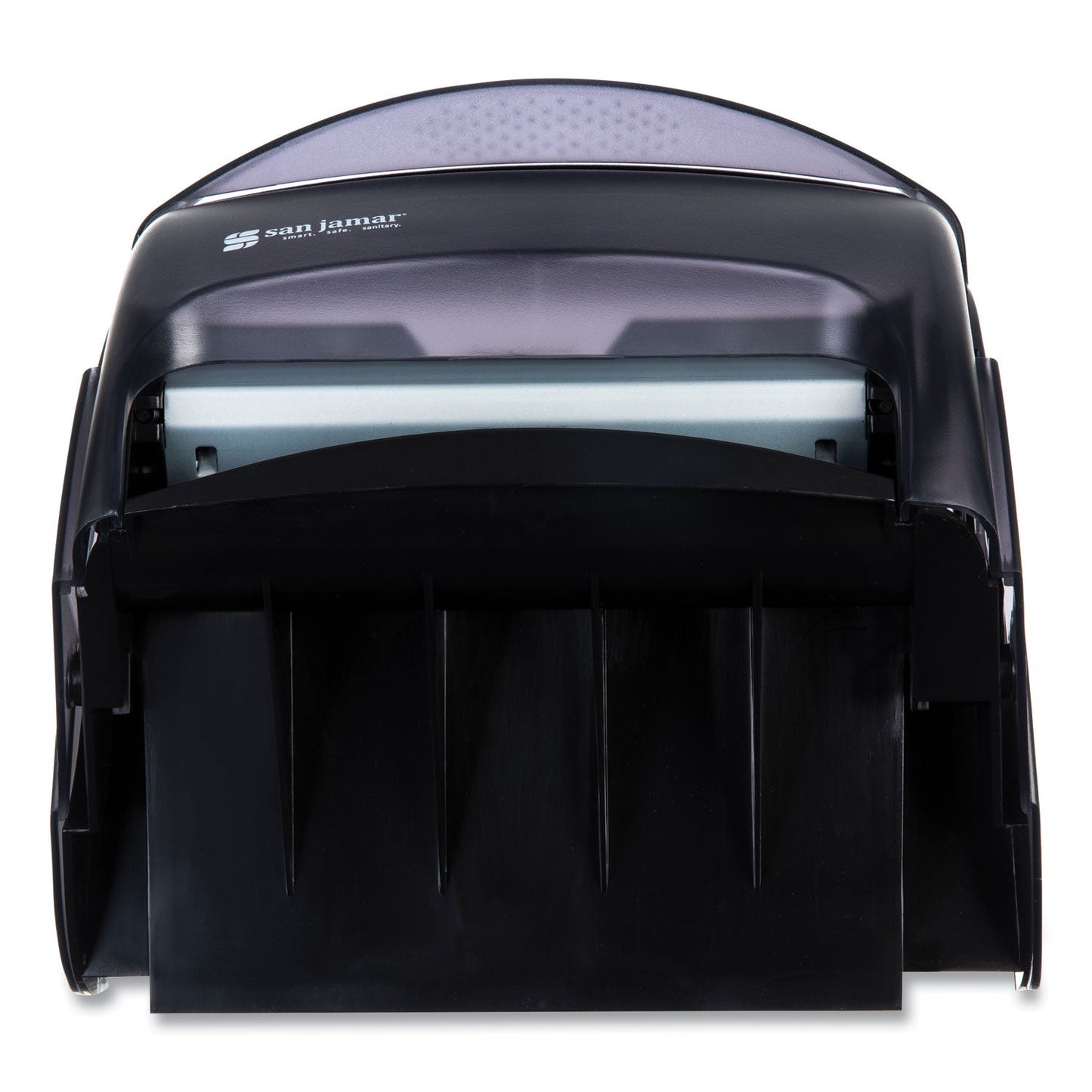 San Jamar Integra Lever Roll Towel Dispenser, 11.5 x 11.25 x 13.5, Black Pearl