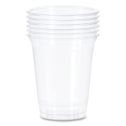 Dart Ultra Clear PET Cups, 10 oz, Tall, 50/Bag, 20 Bags/Carton