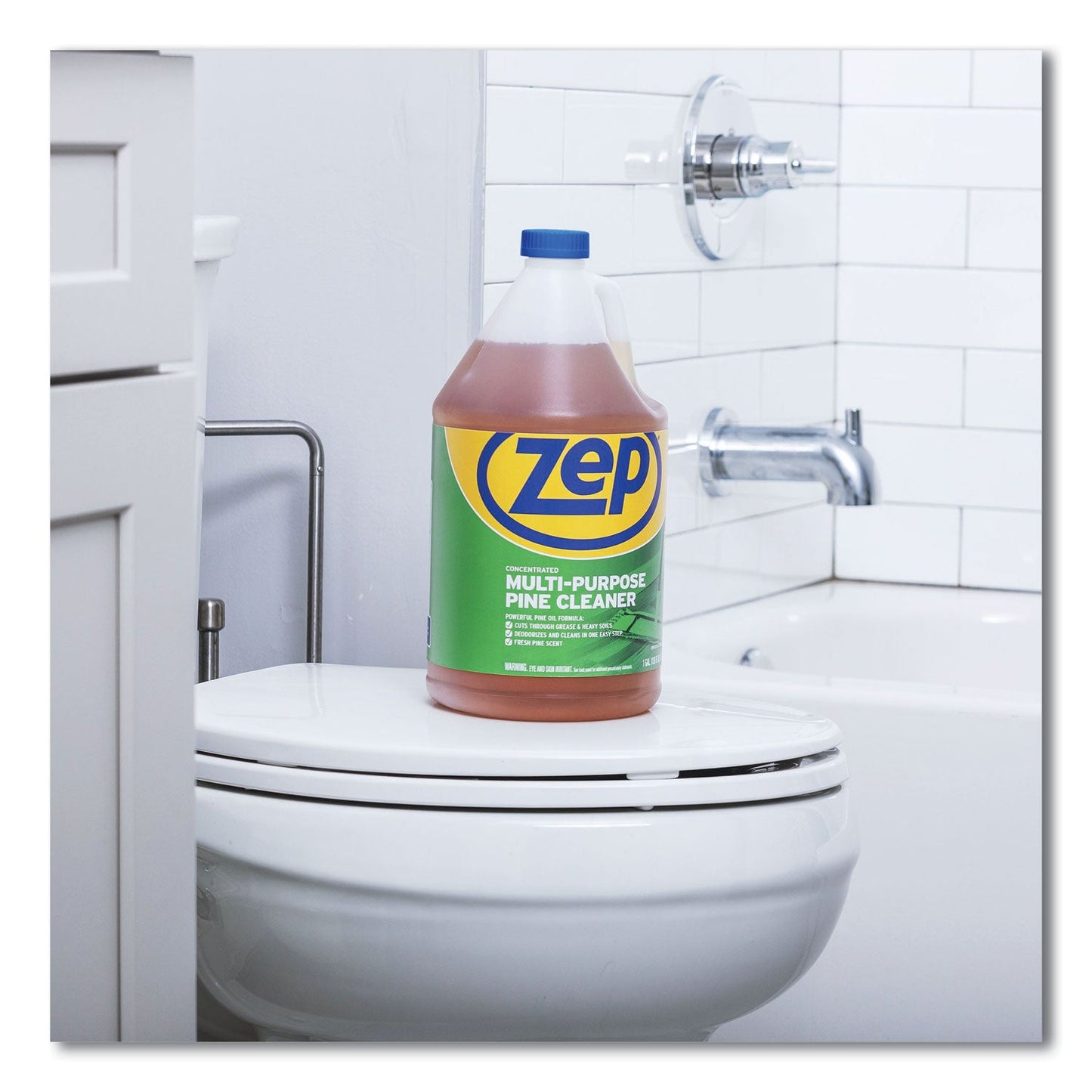 Zep Commercial Multi-Purpose Cleaner, Pine Scent, 1 gal Bottle
