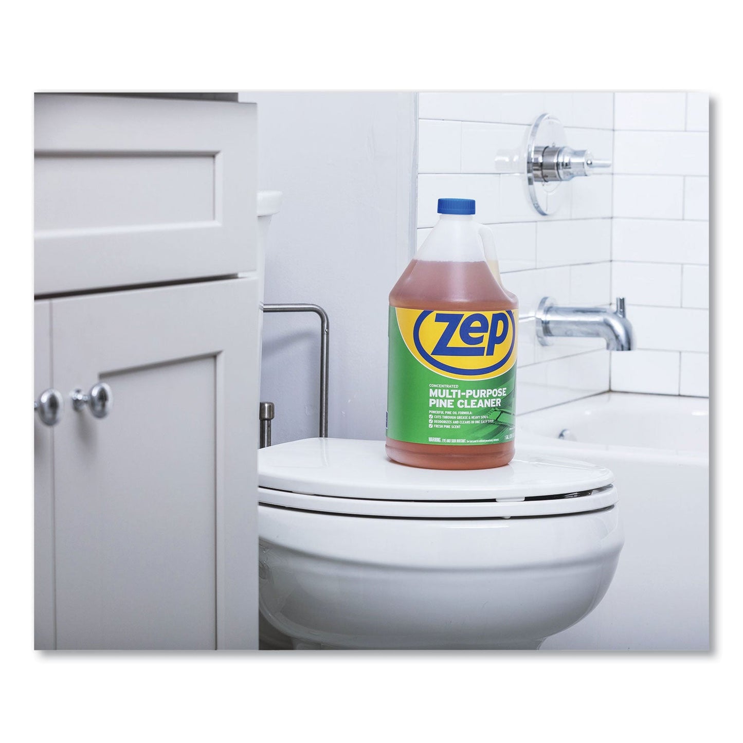 Zep Commercial Multi-Purpose Cleaner, Pine Scent, 1 gal Bottle